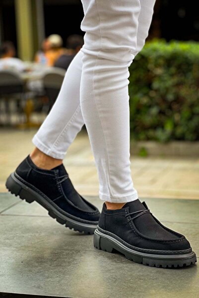 Aymood Mn2404 - Sst Castle Men's Shoes Black