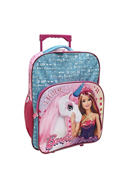 Barbie Σχολική Τσάντα Τρόλεϊ Δημοτικού 43x31x18εκ.
