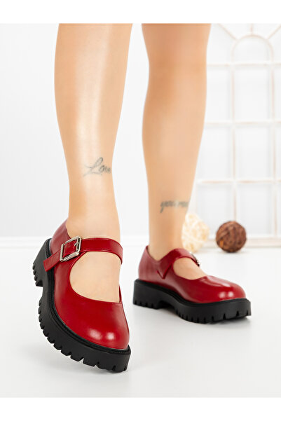 CM Pantofi casual dama visinii din piele ecologica Rovinae