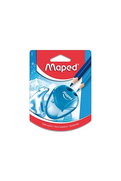 Maped Ascuțitoare I-gloo dublă cu rezervor albastru tip blister