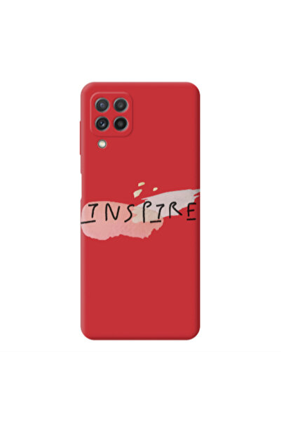 Other Samsung A22 4G Inspire Red Colored Silicone TPU Θήκη