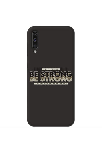 Other Samsung A70 Positivemind Black Colored Silicone TPU Θήκη