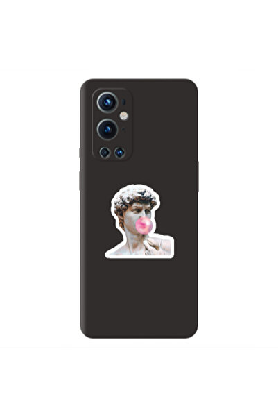 Other Oneplus 9 Pro Bubble Black Colored Silicone TPU Θήκη