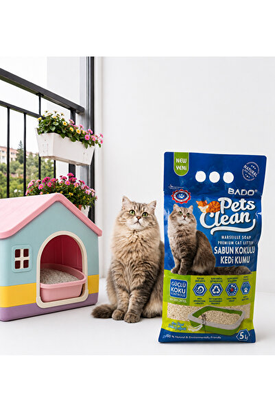 10litre 5 kğ bentolit sabun kokulu kedi kumu