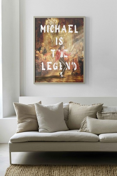 INNOVI Michael is the legend Poster