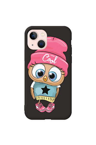 Other Apple iPhone 13 Cool Star Black Colored Silicone TPU Θήκη