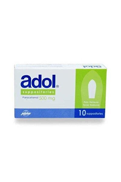 Adol 500MG SUPPO 10S
