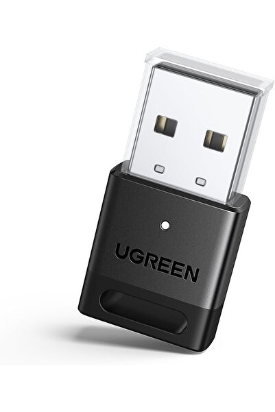 Ugreen USB Bluetooth 5.4 Mini Dongle Adaptör, Siyah, 45134