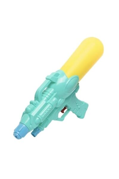 MASHASHOP Pistol cu apă cu rezervor și mâner, verdealbastru/multicolor, 26 cm