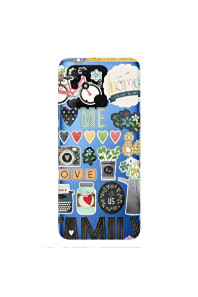 Other Xiaomi Redmi 10C Family love home Transparent Silicone TPU Θήκη