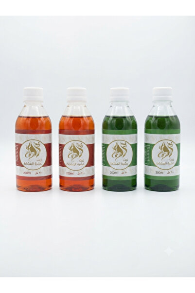 Sri Shivashakti Premium Marshmallow Herb Oil - Intensive Hair Care 4-Pack