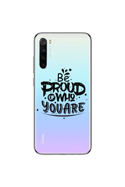 Other Xiaomi Redmi Note 8 Be proud of who you are Transparent Silicone TPU Θήκη