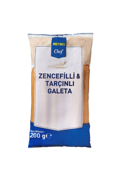 Zencefilli Galeta 200 G (8'li Paket)