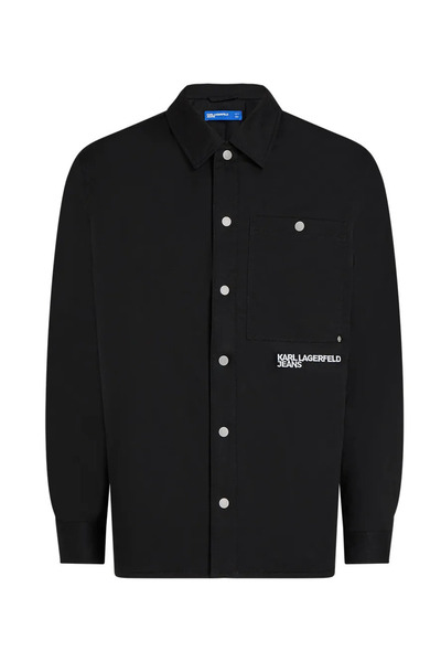Karl Lagerfeld Ανδρικό Μπουφάν Μαύρο Jeans B3M14006-999 Black