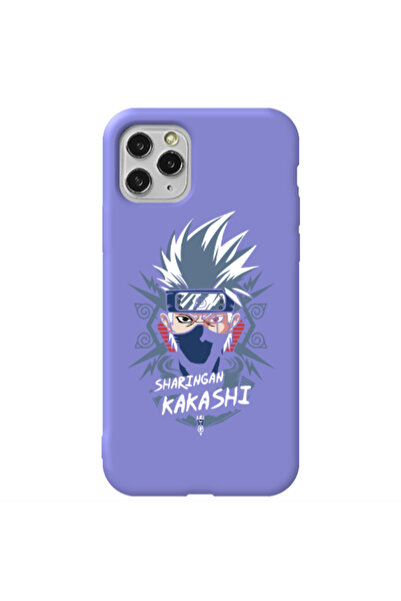 Other Apple iPhone 11 Pro Anime Mangoo Purple Colored Silicone TPU Θήκη