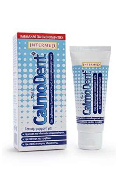 İNTERMED | Calmodent Gel | Φθοριούχος Γέλη για τα Ευαίσθητα Δόντια | 75ml