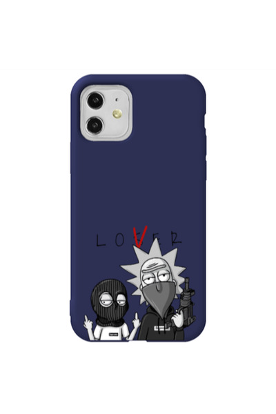 Other Apple iPhone 11 Rick Loser Dark blue Colored Silicone TPU Θήκη