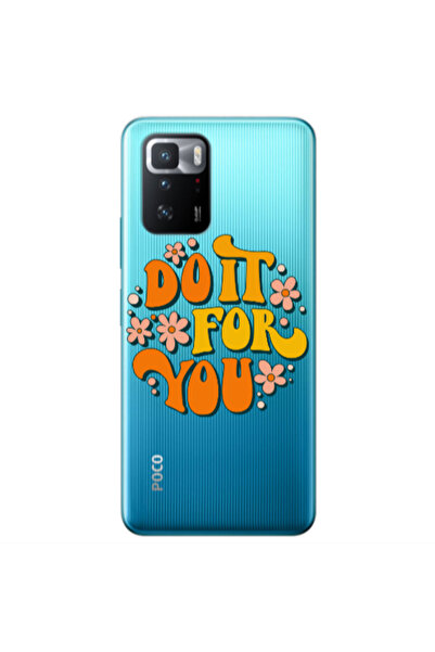 Other Xiaomi Poco X3 GT Do it For You Transparent Silicone TPU Θήκη