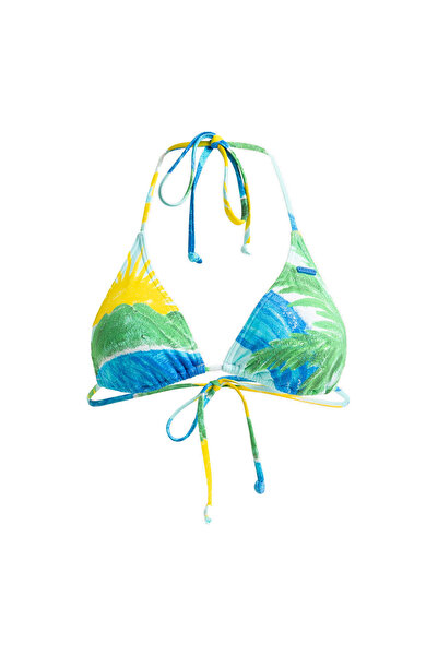 Roxy Atlas Femei - Tiki Tri Bikini Top L