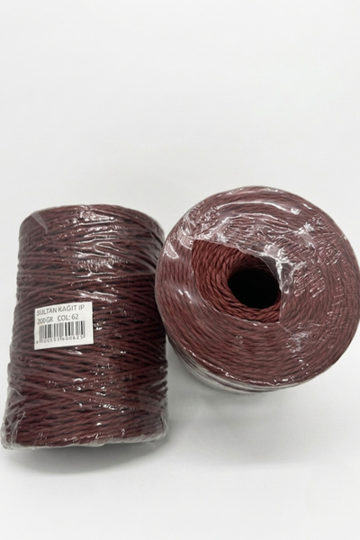 hobi dünyası evim 1 Piece Sultan Paper Thread 200 Gram Bag Hat Supla Basket M...