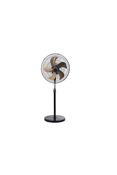 Tradeo Powerful 65W Pedestal Stand Fan with 5 Aluminum Blades, 3-Speed Contro...