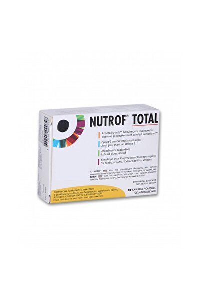 OEM Nutrof Total | Συμπλήρωμα Διατροφής Για Βελτώση Της Ορασης | 30caps