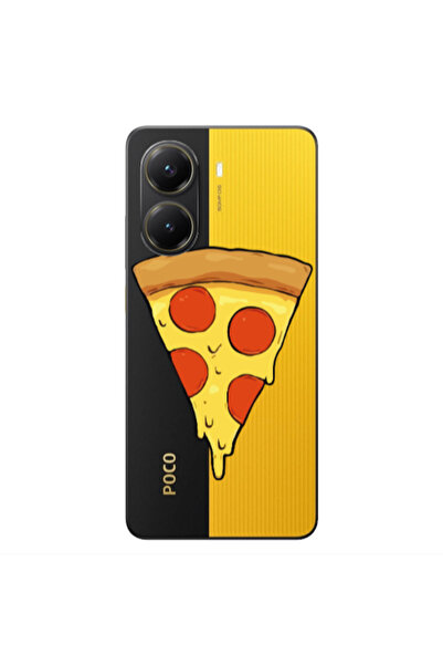 Other Xiaomi Poco X7 Pro Pizza Slice Transparent Silicone TPU Θήκη