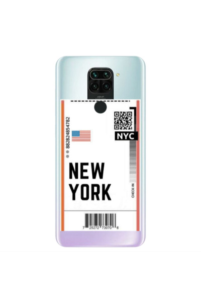 Other Xiaomi Redmi Note 9 New York NYC Transparent Silicone TPU Θήκη