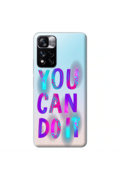 Other Xiaomi Redmi Note 11 Pro 5G You Can Doit Transparent Silicone TPU Θήκη
