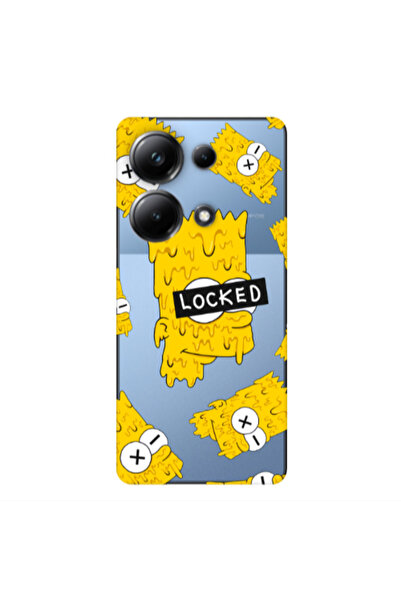 Other Xiaomi Poco M6 Pro 4G Bart Simpson Transparent Silicone TPU Θήκη