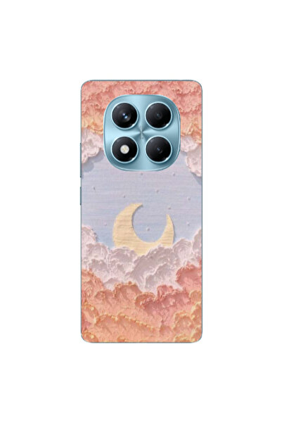 Other Xiaomi Redmi Note 14 Pro Moon Clouds Transparent Silicone TPU Θήκη