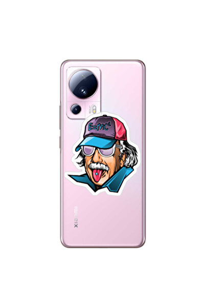 Other Xiaomi Mi 13 Lite Einstein Transparent Silicone TPU Θήκη