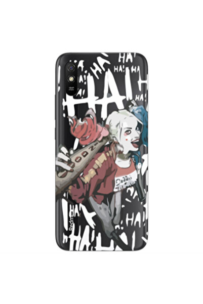 Other Xiaomi Redmi 9A Ha Ha Ha Transparent Silicone TPU Θήκη