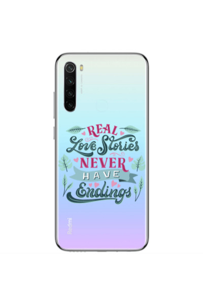 Other Xiaomi Redmi Note 8 Love Stories Transparent Silicone TPU Θήκη