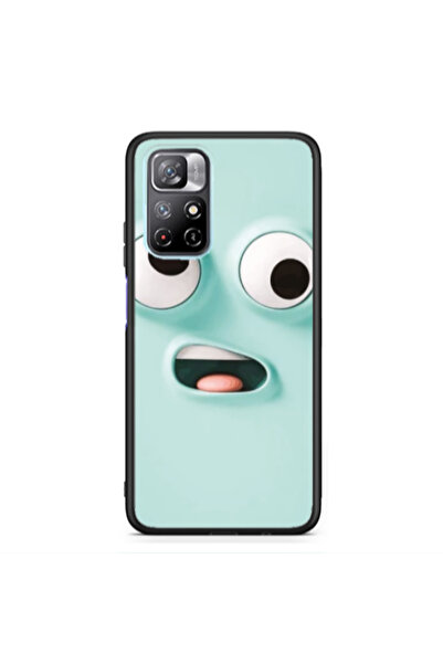 Other Xiaomi Poco M4 Pro 5G Strange face Black Glossy Θήκη