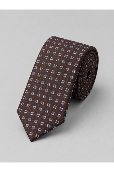 Bisse Coffee Silk Tie