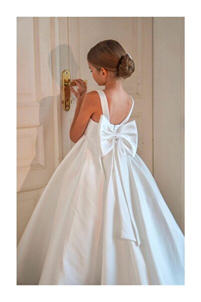 mikeonscosmetics Girl's Evening Dress Long Puffy Special Occasion Dress