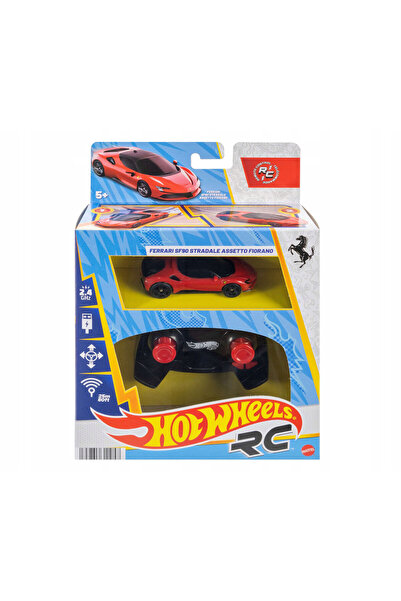 mattel Masinuta Hot Wheels RC Ferrari SF90 Stradale, Scara 1:64