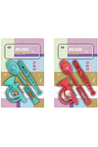 OEM Set 4 instrumente muzicale jucarie Merkpol multicolor 0x23x36cm