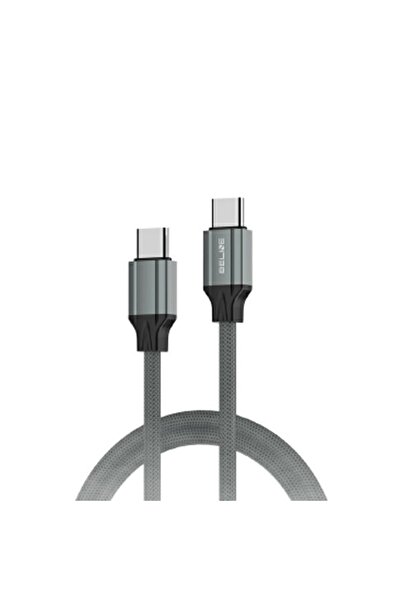 Beline Cablu USB-C la USB-C 65W pentru încărcare și date, 1m, Negru