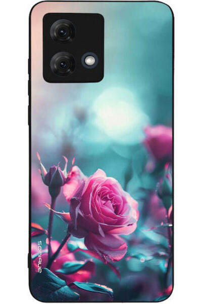 Other Σονίκ Ροζ Θήκη Πλάτης Σιλικόνης (Moto G84)