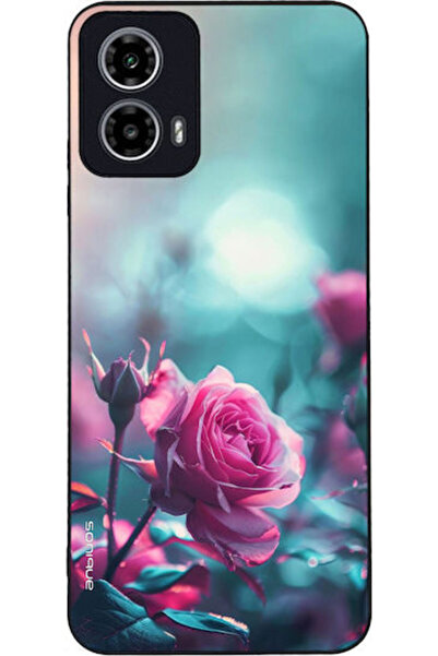 Other Σονίκ Ροζ Θήκη Πλάτης Σιλικόνης (Moto G34)