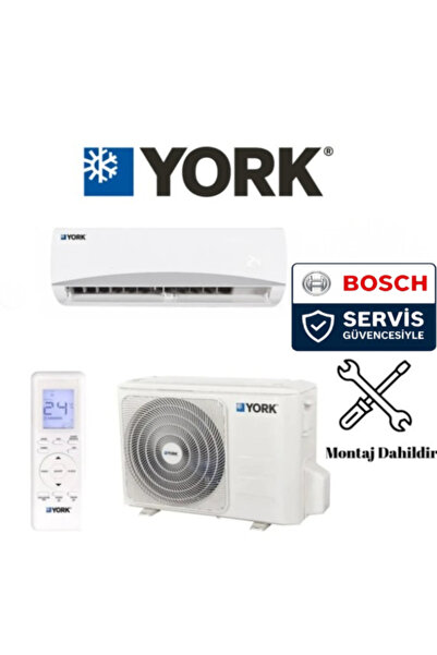 YORK 12 A++ 12.000 BTU İNVERTER KLİMA DUVAR TİPİ R32 ROSA (MONTAJ DAHİL)