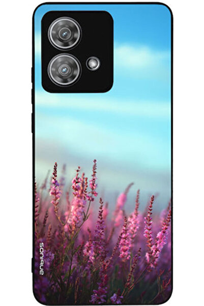 Other Σονίκ Σιλικόνης Λιλά Πίσω Θήκη (Motorola Edge 40 Neo)