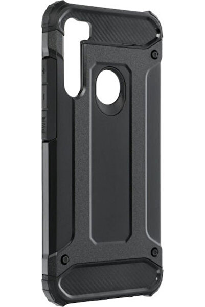 Forcell Θωρακισμένη Πλαστική Μαύρη Πίσω Θήκη (Redmi Note 10 / 10s / Poco M5s)
