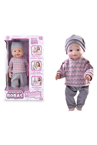 Artyk Papusa interactiva Natalia, 43 cm, cu accesorii, din vinil, cutie colec...