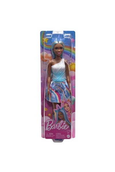 mattel Papusa Barbie unicorn par albastru multicolor 0x11x33cm set