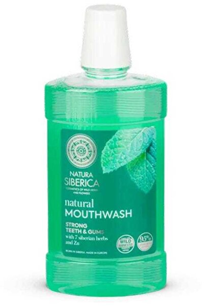 Natura Siberica Natural Mouthwash With Siberian Herbs - 520 ml