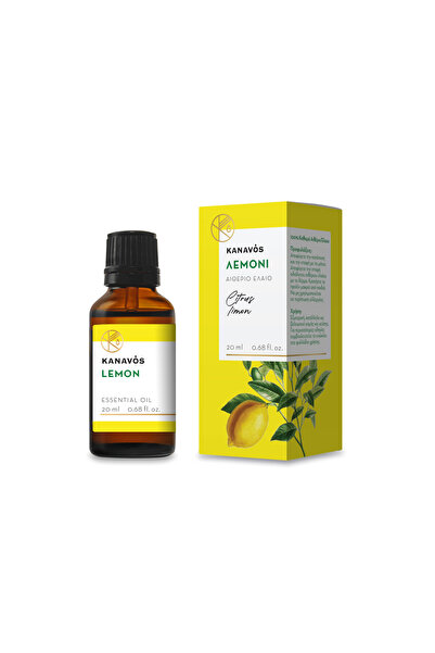 Kanavos | Essential Oil Lemon Αιθέριο Έλαιο Λεμόνι | 20ml