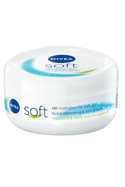 NIVEA Crema cu Ulei de Jojoba si Vitamina E - Soft, 50 ml